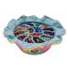 CardKingPro Immense - OCD Edition - Dice Bags with 15 Pockets - Rainbow & Blue - Capacity 200+ Dice - Great for Dice Hoarders Patented Design