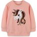 Girls Unicorn Sweatshirt for Kids | Cotton Long Sleeve Pullover | Toddler Clothes Age 2-3 Years | Casual Jumper T-Shirt | 1-12 Years - Buy Online on SooperMarket.com