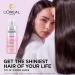 L'Oreal Paris Elvive Glycolic Gloss Lamination Rinse-Off Treatment 200ml - Smooth & Shine Hair with Gloss Complex and Glycolic Acid - Buy Online on SooperMarket.com