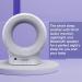 Hubble Eclipse Smart Baby Monitor: 7-Colour Night Light, Calming Music, Sleep Trainer & Wi-Fi Connectivity - Buy Online on SooperMarket.com