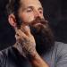 BFWood Boar Bristle Beard Brush - Premium Black Walnut Military Style - Buy Online on SooperMarket.com