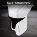 Hayabusa T3 Kanpeki Leather Boxing Gloves 16oz - Men and Women Training Sparring Heavy Bag Mitt Work - White - Buy Online on SooperMarket.com