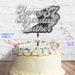 Cakeshop Cake Decoration Pack | Happy Birthday Premium 3mm Mirror Acrylic Plastic Cake Topper Sign & 25g Party Pack of Cake Sugar Sprinkles | Custom Name & Age Cake Decorations (Silver) Prime Mirror Acrylic: Silver - Buy Online on SooperMarket.com