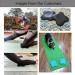 Sunflower Home 2 Pack Extra Thick Yoga Knee Pad Cushion for Knees, Elbows, Wrist, Hands & Head - Black - Buy Online on SooperMarket.com