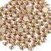 Beadsland 1440 pieces flat back rhinestones nail crystals rhinestones for nails golden champagne SS16 (3.8- 4.0mm) Golden champagne SS16/1440PCs
