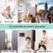 18FTRabbit Disposable Toilet Seat Covers - 25 Pack Full Cover Individually Wrapped Portable Potty Covers for Travel - Adults, Pregnant Women, Kids, Toddlers - Wave Design - Buy Online on SooperMarket.com
