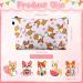 Corgi Makeup Set with Bag, Scrunchies, Stickers, Hair Bands - 59 Pcs | Cute Corgi Print Travel Cosmetic Accessories for Girls - Buy Online on SooperMarket.com