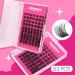 TOOCHUNAG 23A-Fluffy D Curl Eyelash Clusters 8-16mm - Natural DIY Individual Cluster Lashes - Light Russian Strip Lashes for a Flawless Look - Buy Online on SooperMarket.com