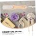 2 x Exfoliating Tool for Dead Skin Feet Grinding Tools Foot Care Brush Wooden Tools Foot on the Foot Wood 2 in 1 Pedicure Brush - Buy Online on SooperMarket.com