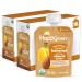 Happy Baby Organics Nutty Blends Banana & Almond Butter 3 Ounce Pouch (Pack of 16) Banana & Almond Butter Pack of 16