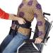 Transfer Belt Transfer Belt with Leg Loops Medical Nursing Safety Assist Training Device Walking Standing Rehabilitation Belt - Pediatric Elderly (Black) M