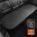 ZATOOTO Rear Car Seat Cover - Waterproof PU Leather Seat Mat for Back Seat Protection - Anti-Slip & Comfortable - Black - Buy Online on SooperMarket.com