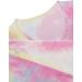 Ekouaer Women's Short Sleeve Nightdress with Pockets | Soft Button Down Sleepwear | Summer Loungewear in Tie Dye Print - Buy Online on SooperMarket.com
