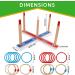 JOYIN Ring Toss Games for Kids and Adults - Fun Family Yard Game for Indoor & Outdoor Fun - Buy Online on SooperMarket.com