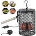 Reptile Heat Lamp with Guard 100W Ceramic Heating Lamp with Anti Hot Bracket Cage Lampshade Holder Heater Lighting Infrared Reptile Heat Bulb for Bearded Dragon Lizard Tortoise Snake Birds UK Plug - Buy Online on SooperMarket.com