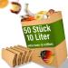Kuhnhammer organic waste bag 10 liters 50Stk organic garbage bag plastic -free garbage bags for organic waste wet & tearproof organic waste bag paper organic waste bags