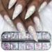 GZSYY Nail Glitter Sequins Laser Nail Sequins 12 Colors Glitter Powder for Nails Glitter Nail Art for Manicure Color3