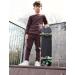 DreamBuy 20 Colours Ribbed Pyjama/Tracksuit/Loungewear | Unisex 4-5 Years Aubergine | Boys, Girls, Women, Men - Buy Online on SooperMarket.com