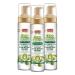 African Pride Olive Miracle Non-Flaking Foam Setting Hair Mousse (3 Pack) Long-Lasting Frizz & Shine Control for Curls Braids Weaves Wigs Waves & Wraps 8.5 oz