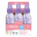 Dr. Brown's Girls' 6-Pack 8 oz. Bottles - 3 Lavender, 3 Pink - Natural Flow Design - Buy Online on SooperMarket.com