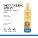 Burt's Bees for Dogs Natural Detangling Spray with Lemon & Linseed | 10 Oz Cruelty-Free Formula | Made in USA | Sulfate & Paraben-Free - Buy Online on SooperMarket.com