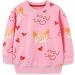 Girls Cotton Sweatshirt for Kids - Long Sleeve Pullover Jumper T-Shirt for Toddlers (5-6 Years) - Cat Design - Ages 1-12 Years - Buy Online on SooperMarket.com