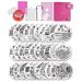 BIEUTEE NAIL Art stamp template 30 nail stamp stamping stencil stamp nail design nail art plate with 1 stamp & 2 scraper