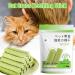 Shenrongtong Cat Grass Sticks - Tooth Cleaning & Hair Removal Treats for Cats | 3 Pieces of Pet Snacks & Dental Care - Buy Online on SooperMarket.com