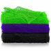 3 Pieces African Net Soft African Bathing Sponge African Body Exfoliating Shower Net  Back Scrubber Washer Skin Smoother  African Long Net Bath Sponge for Daily Use Body Scrub Exfoliation Cloth 002