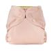 Esembly Cloth Diaper Outer Waterproof Cloth Diaper Cover Swim Diaper Leak-Proof and Breathable Layer Over Prefolds Flats or Fitteds Reusable Diaper with Snap Closure Size 1 (7-17lbs) Blush Size 1 Blush