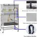 Universal Birdcage Cover for Privacy & Comfort - Breathable, Washable, Blackout - Fantasy Color - M(30x21x40in) - Buy Online on SooperMarket.com