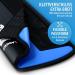 Lainfeld E-Bike Battery Protective Cover | Universal Fit | 30-41 cm Circumference | Neoprene Protection Against Cold & Dirt | Reflectors | Black-Blue E-Bike Accessories - Buy Online on SooperMarket.com