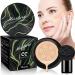 CC Cream Foundation  Mushroom Head Air Cushion CC Cream Concealer Moisturizing BB Cream Waterproof Lasting Oil Contorl Cushion Foundation Coverage of Blemishes  Suitable for All Skin Types (Natural)