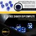 Harbor Loot Blue Dice Shaker Cup and Set of Six Translucent Dice - Buy Online on SooperMarket.com