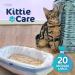 Pack of 20 M/L Kittie Care Cat Litter Liners for Medium and Large Boxes - Buy Online on SooperMarket.com