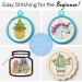 Bucilla Egg  Felt Applique Ornament Kit  Oversized Easter  Set of 6  Easter Egg (89293E) - Buy Online on SooperMarket.com
