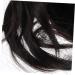 minkissy Wig Fake Hair High Temperature Wire Extension Brown Black 22x10cm As Shown - Buy Online on SooperMarket.com