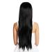 WIG ME UP K9293L-2 Long Straight Black-Brown Ladies Wig | Stylish Middle Parting Wig for All Occasions - Buy Online on SooperMarket.com