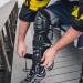 MyLEC MK5 Street/Dek Shin Pad - Lightweight & Durable Ice Hockey Shin Guards with 360 Velcro Straps Hard Front Shells & Breathable Material - Foam Rubber 15 Black - Buy Online on SooperMarket.com