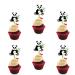 Seyal Panda Cupcake Topper Seyal Panda Cupcake Decoration