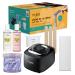 Mylee Creme De La Creme Wax Kit - Complete Professional Home Waxing Set for Silky Smooth Skin Includes Digital Wax Heater Lilac Soft Cr me Wax Paper Strips Waxing Spatulas Pre & After Care Gel