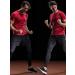 NELEUS Men's Dry Fit Mesh Athletic Shirts - Black red blue - Medium - Buy Online on SooperMarket.com