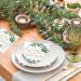 20 Vintage Disposable Fish Eucalyptus Green Napkins for Baby Party & Communion | Ideal Table Decoration | 3-Ply Quality - Buy Online on SooperMarket.com