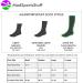 Crazy Lightning Bolt Socks - Multi-neon/Black (Small) - Buy Online on SooperMarket.com