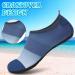 VIFUUR Water Shoes - Barefoot Aqua Socks for Yoga, Beach, Swim - Fogblue - Size 7.5-8.5 Women/6-7 Men - Buy Online on SooperMarket.com