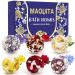 MAQUITA 6Pcs Bath Bombs Handcrafted with SPA Aromatherapy Stress Relief Relaxing Gift for Men Women Girls Boys Great Mothers Day Birthday Christmas Gifts 2