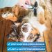 Bluepet Gloss Dance Fur Tubular De-Tunnel for Long-Haired Dogs & Cats - High-Quality Dual Row Pin Brush - Tangle-Free & Smooth Grooming (Pink) - Buy Online on SooperMarket.com