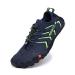 Ziitop bathing shoes women men beach shoes fast drying water shoes drainail holes beach swimming shoes unisex barefoot shoes for kayaking fitness studio traillauf hiking size 35-46 43 EU blue