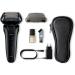 Buy Panasonic Series 900 ES-LV6U Premium Wet & Dry Razor for Men | 5-Blade Shearing Head Linear Motor Beard Sensor | Matte Black - International Shipping Available - Buy Online on SooperMarket.com