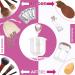 STYLPRO 2in1 Makeup Brush & Sponge Cleaner and Dryer Machine - Set of 2 - Buy Online on SooperMarket.com
